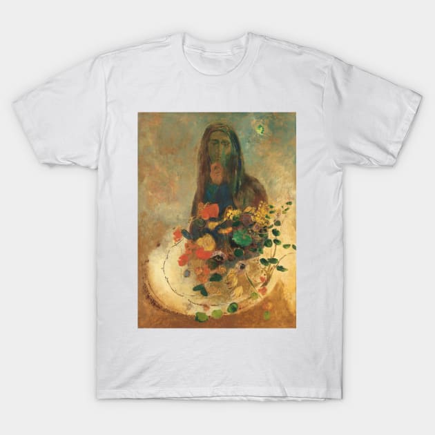 Mystery by Odilon Redon T-Shirt by Classic Art Stall